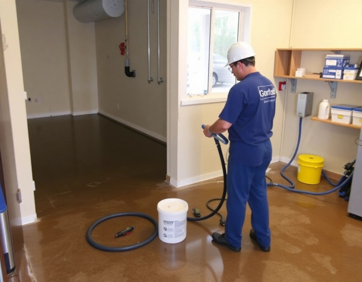 Water Damage Restoration Service in Newtown Place